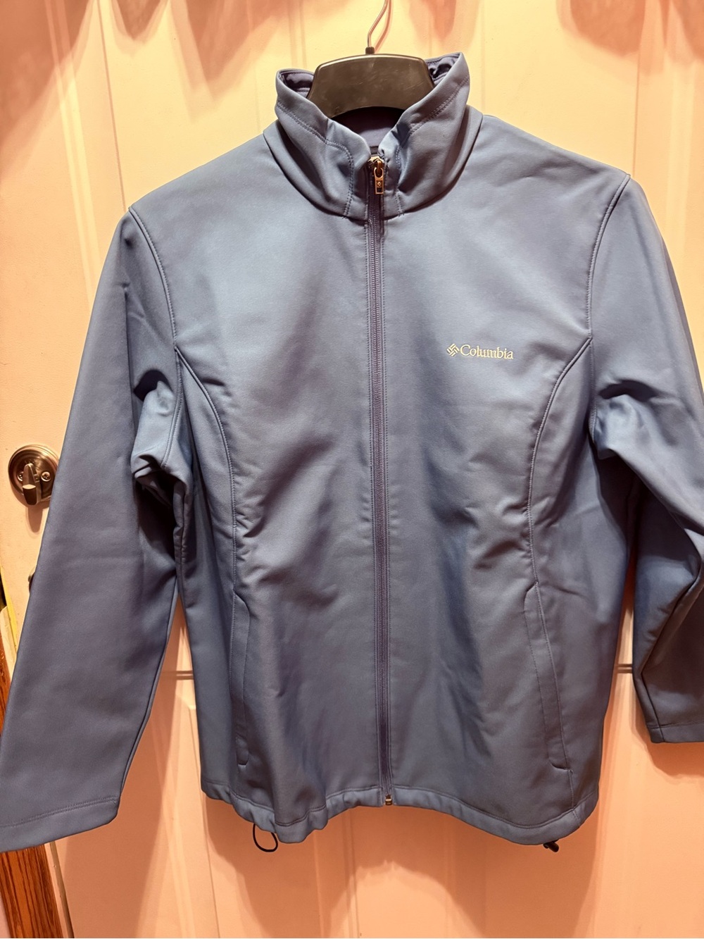Columbia Women’s Blue Softshell Fleece Lined Jacket